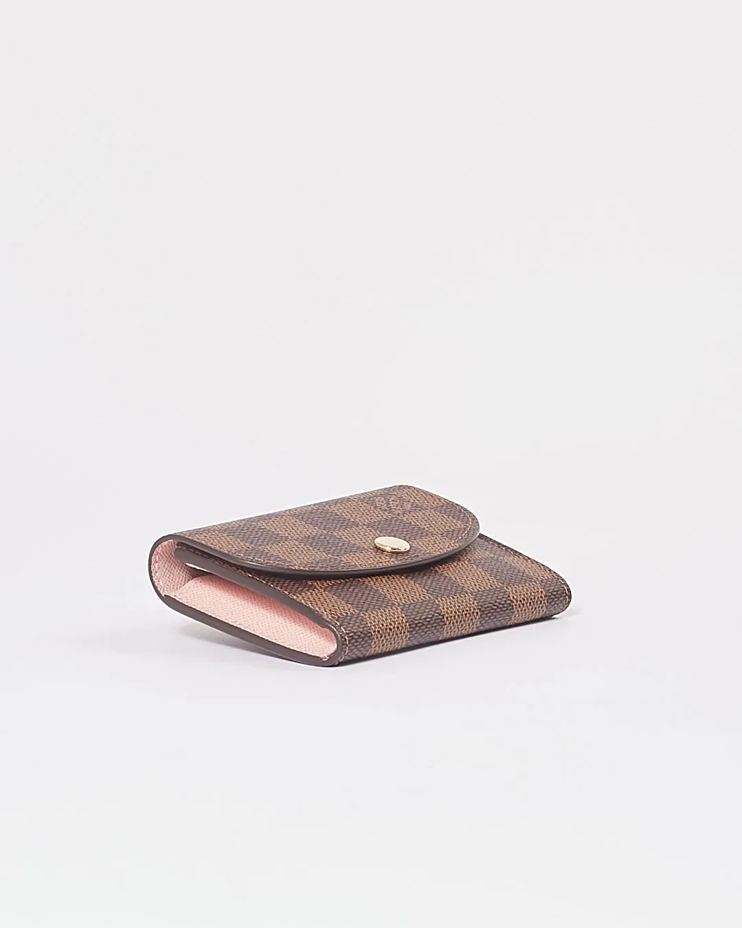 Louis Vuitton Damier Ebene Canvas Rosalie Flap Wallet