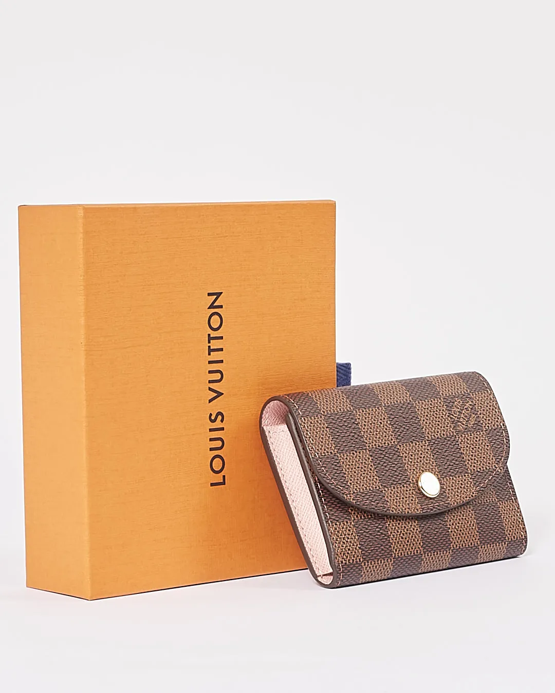 Louis Vuitton Damier Ebene Canvas Rosalie Flap Wallet