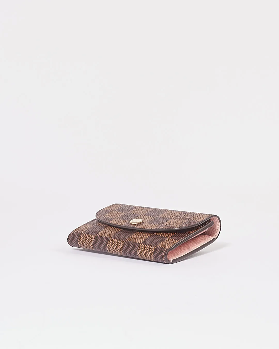Louis Vuitton Damier Ebene Canvas Rosalie Flap Wallet