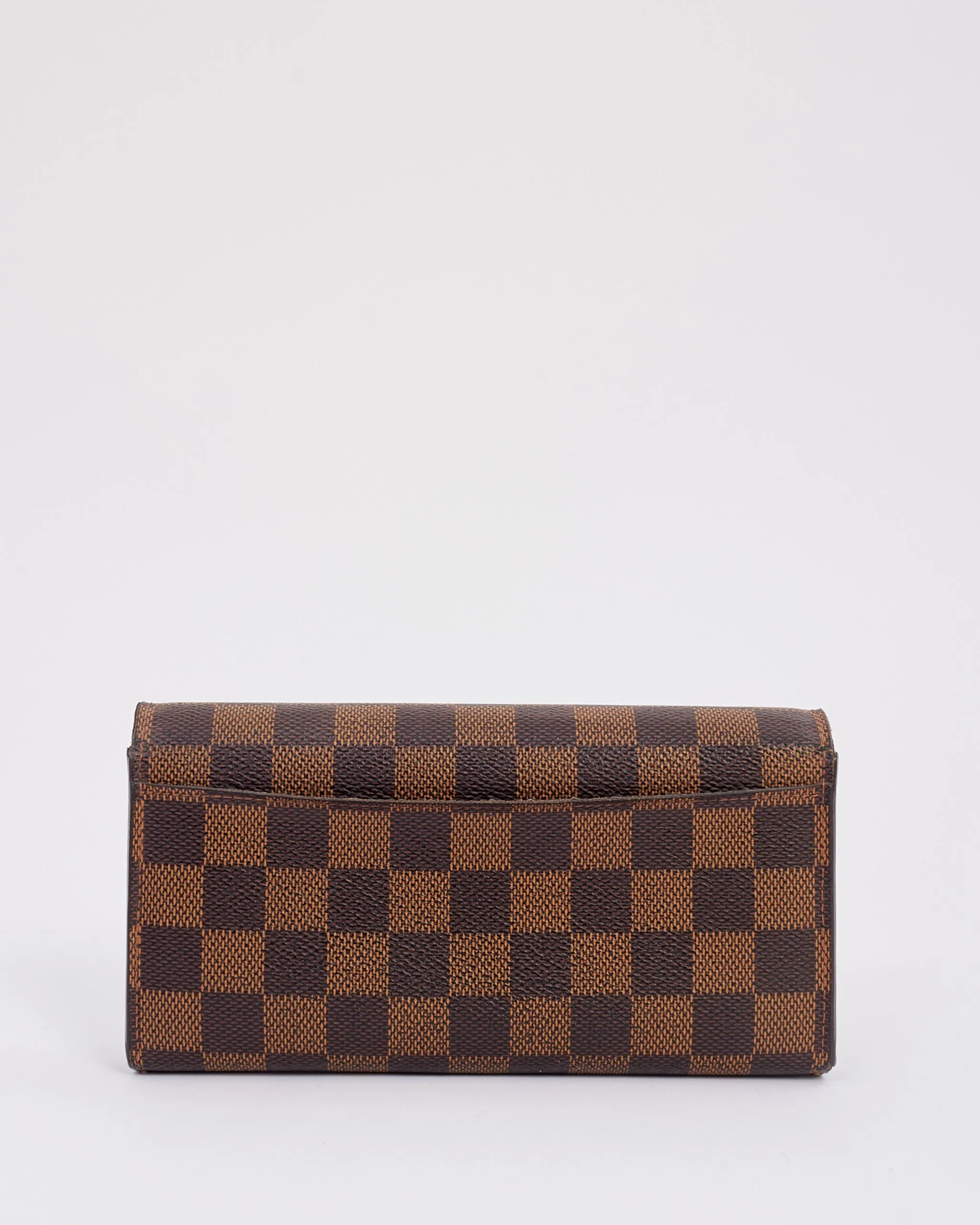 Louis Vuitton Damier Ebene Canvas Sarah Wallet