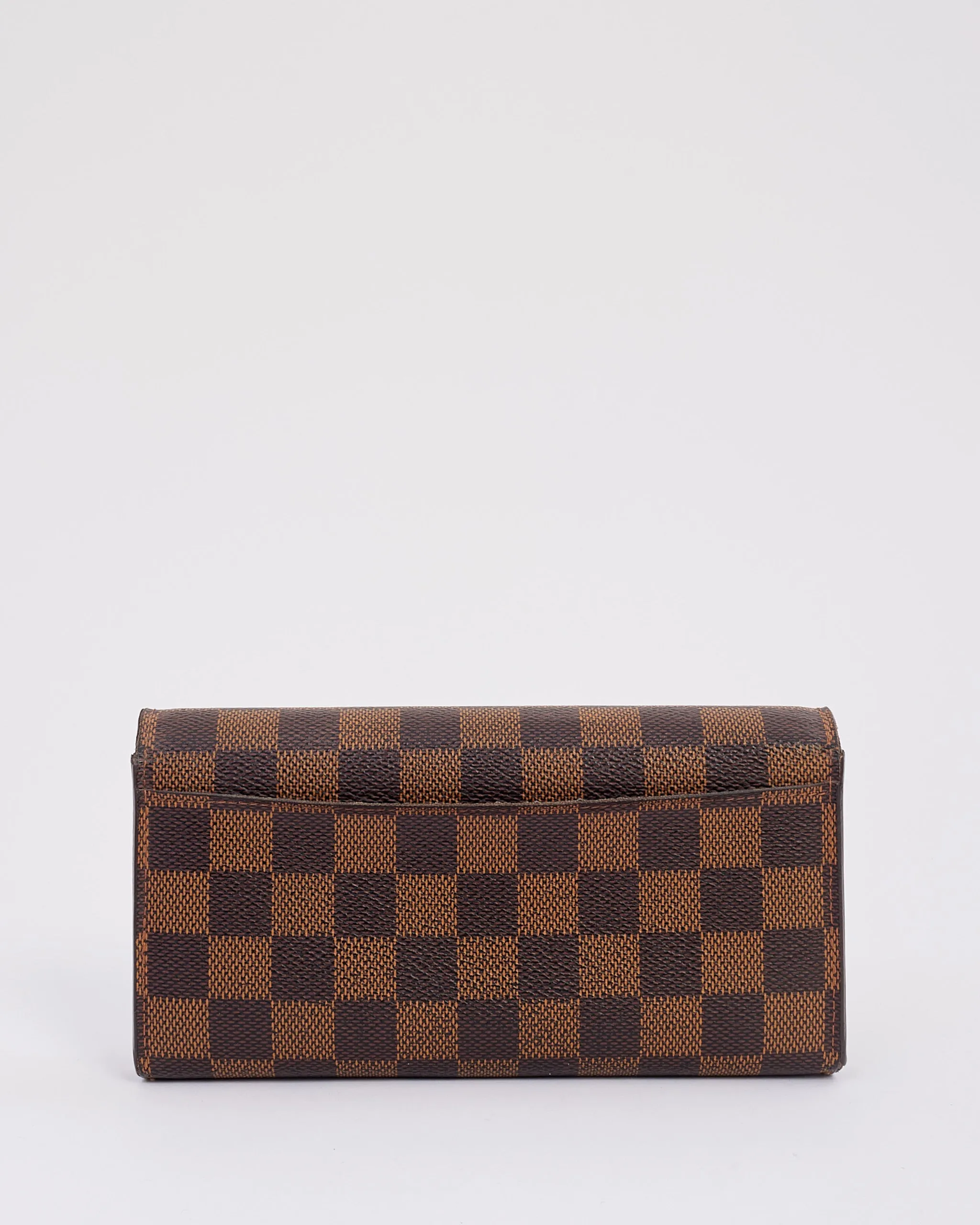 Louis Vuitton Damier Ebene Canvas Sarah Wallet