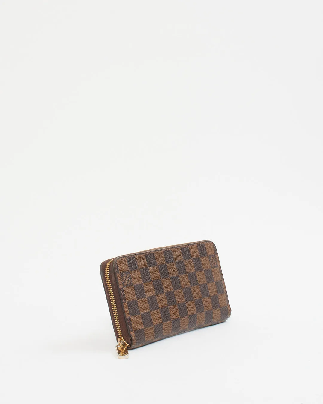 Louis Vuitton Damier Ebene Canvas Zippy Wallet