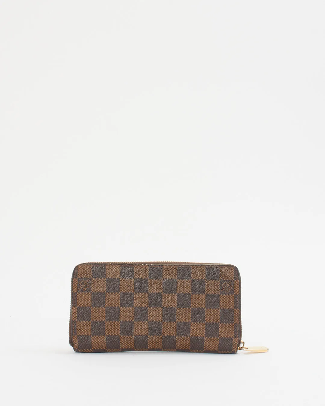 Louis Vuitton Damier Ebene Canvas Zippy Wallet