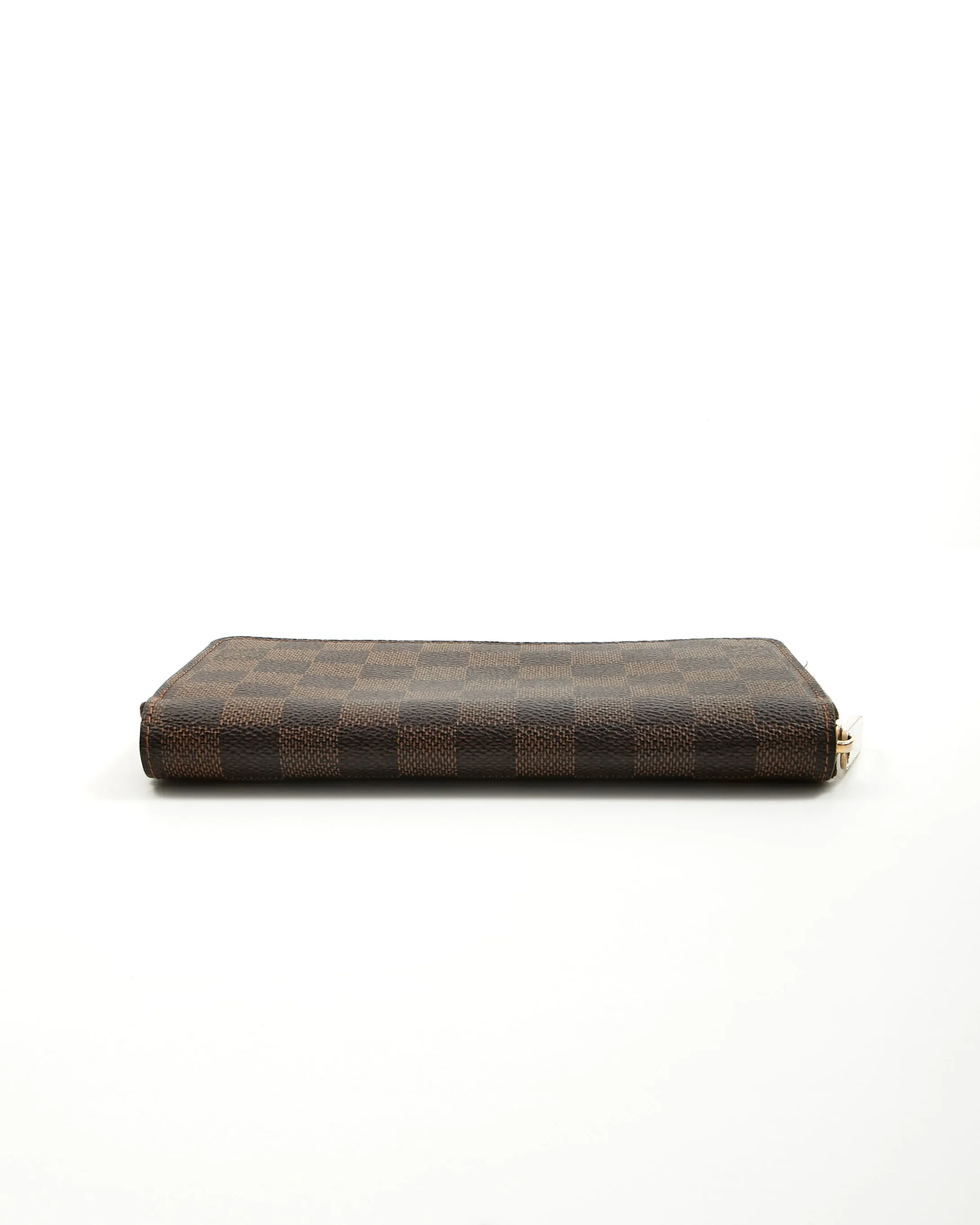 Louis Vuitton Damier Ebene Canvas Zippy Wallet