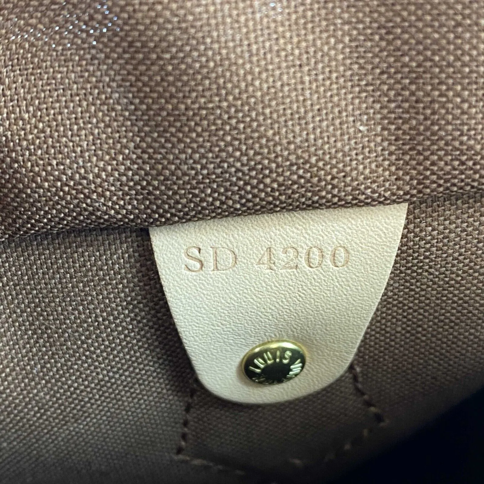 Louis Vuitton - Excellent - Speedy 25 - Brown Monogram Coated Canvas Satchel