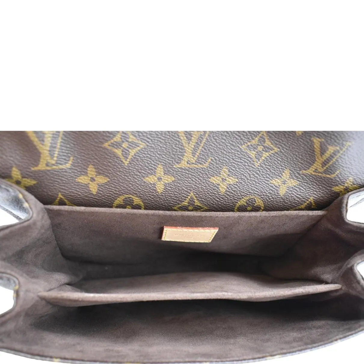 LOUIS VUITTON  Metis Pochette Monogram Canvas Crossbody Bag Brown