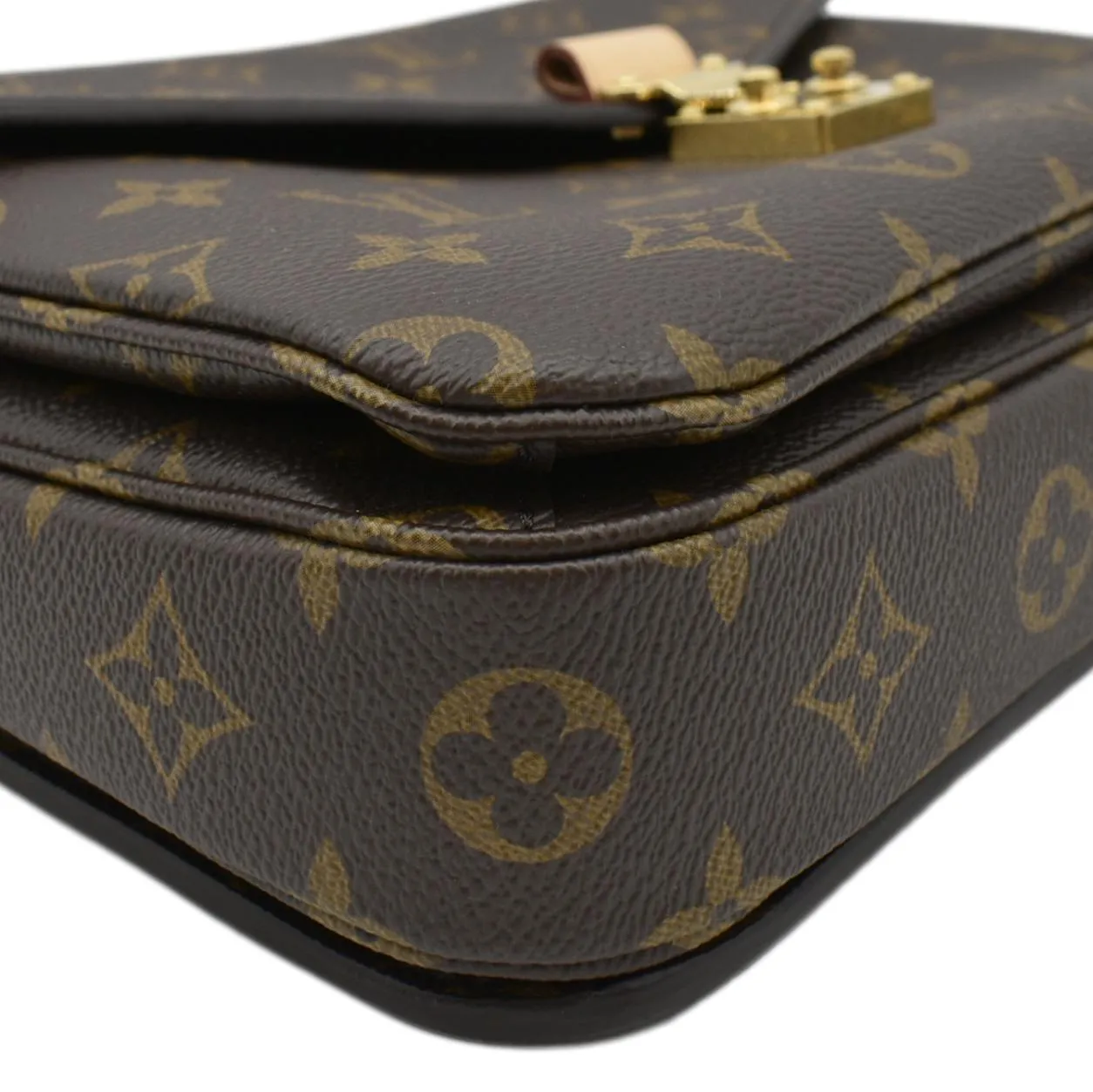 LOUIS VUITTON  Metis Pochette Monogram Canvas Crossbody Bag Brown