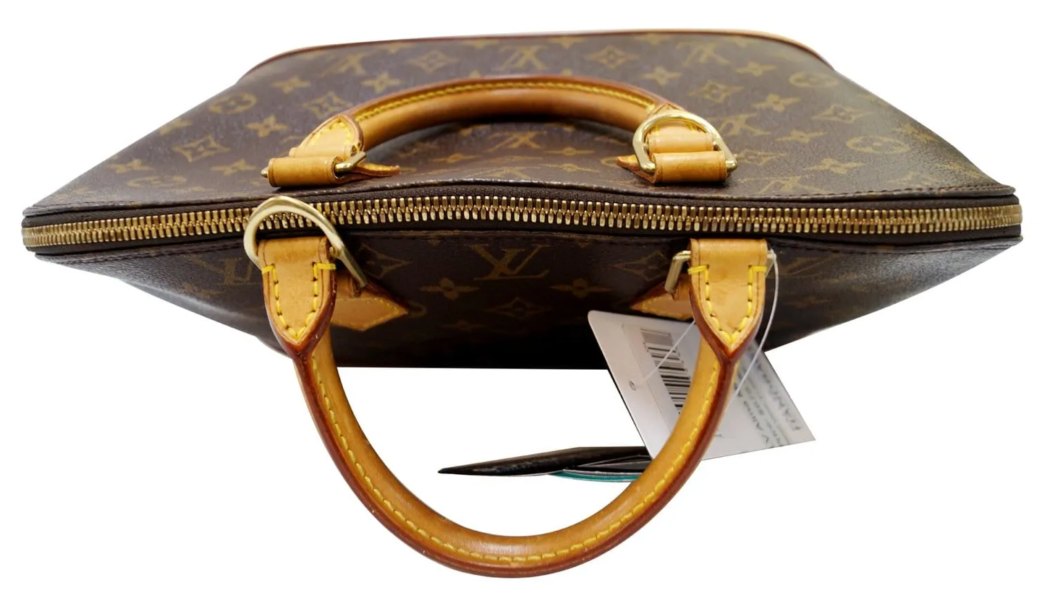 LOUIS VUITTON Monogram Canvas Brown Alma Satchel Bag