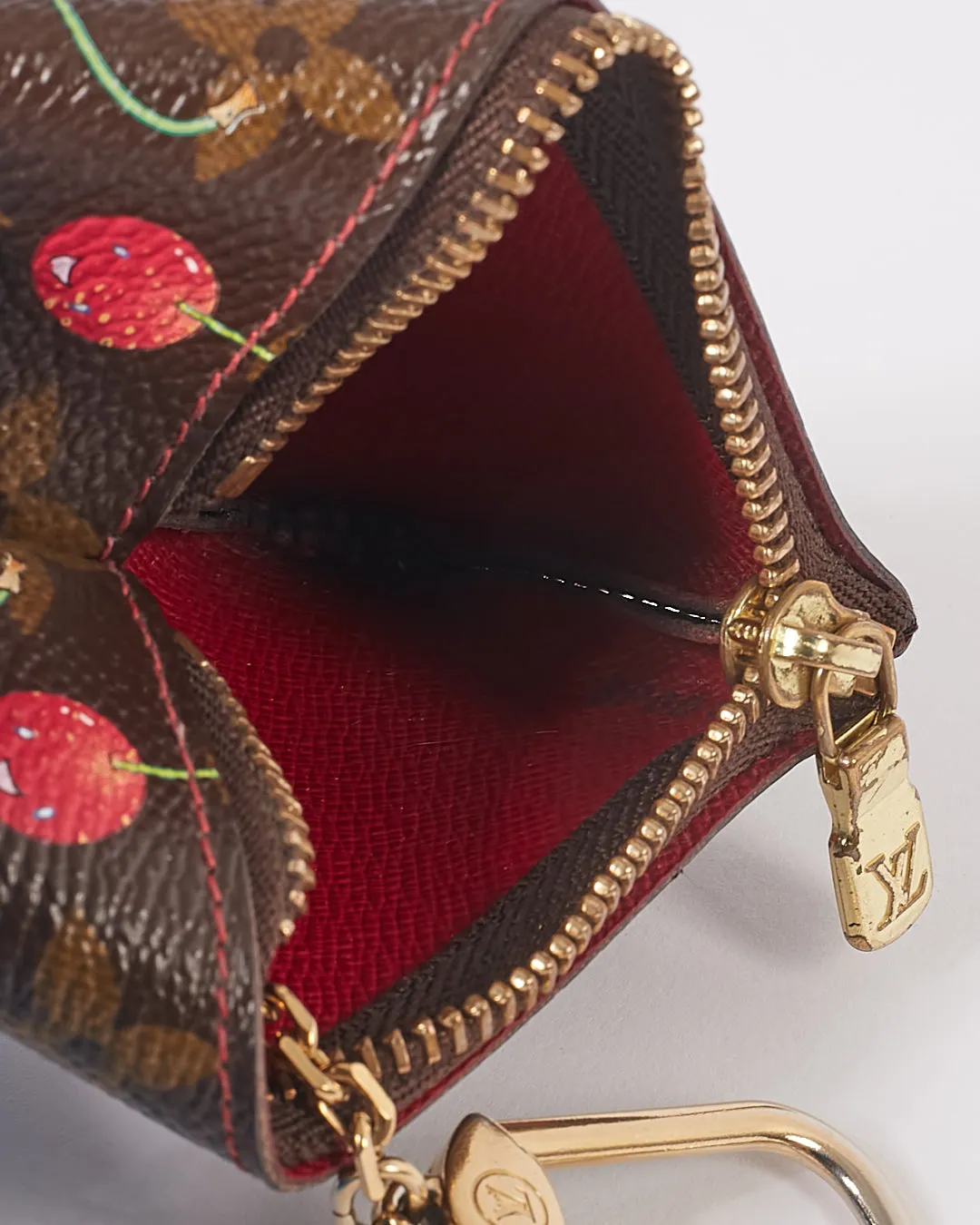 Louis Vuitton Monogram Canvas Cerises Cherry Key Pouch
