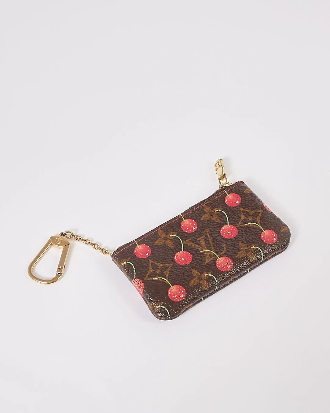Louis Vuitton Monogram Canvas Cerises Cherry Key Pouch