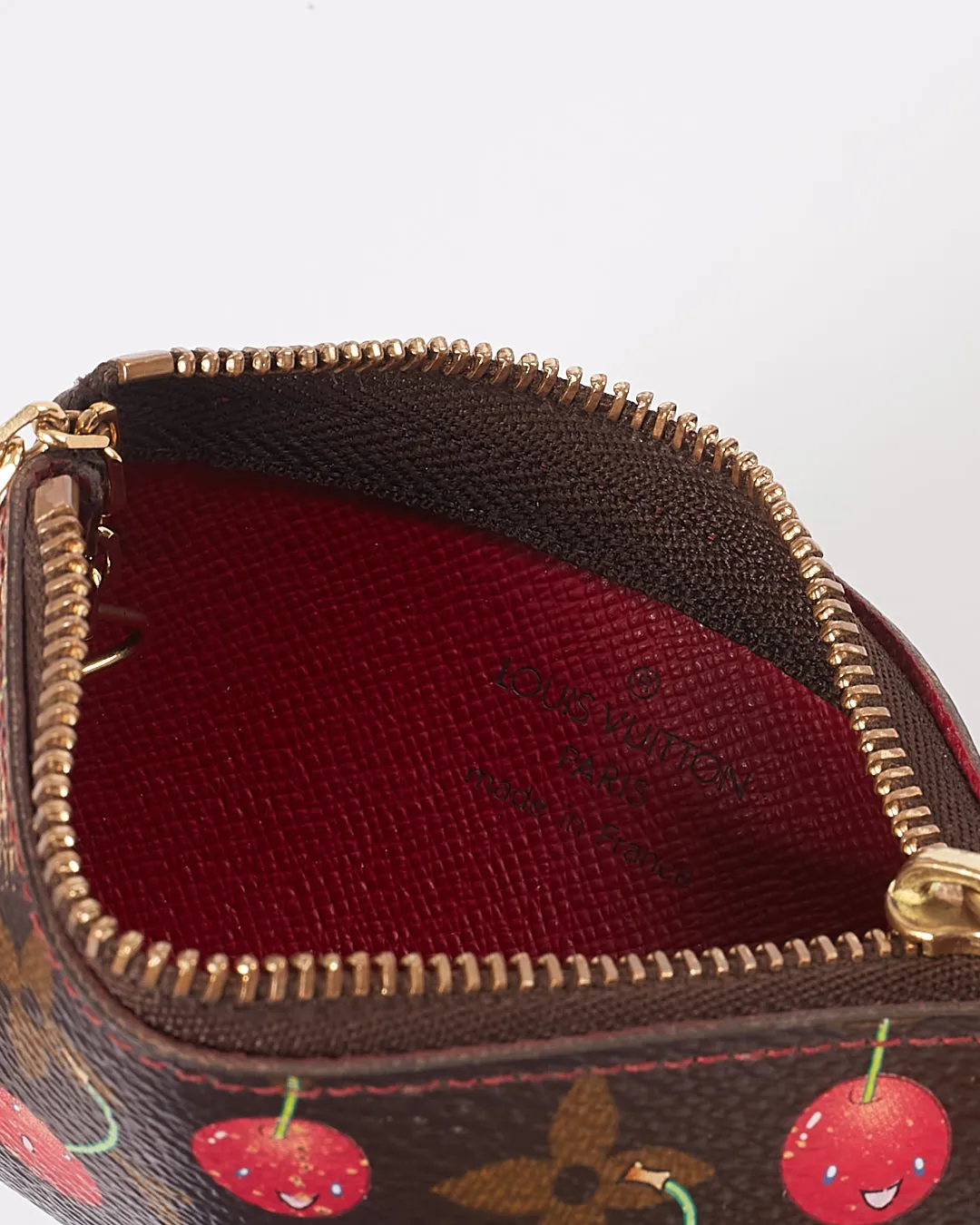 Louis Vuitton Monogram Canvas Cerises Cherry Key Pouch