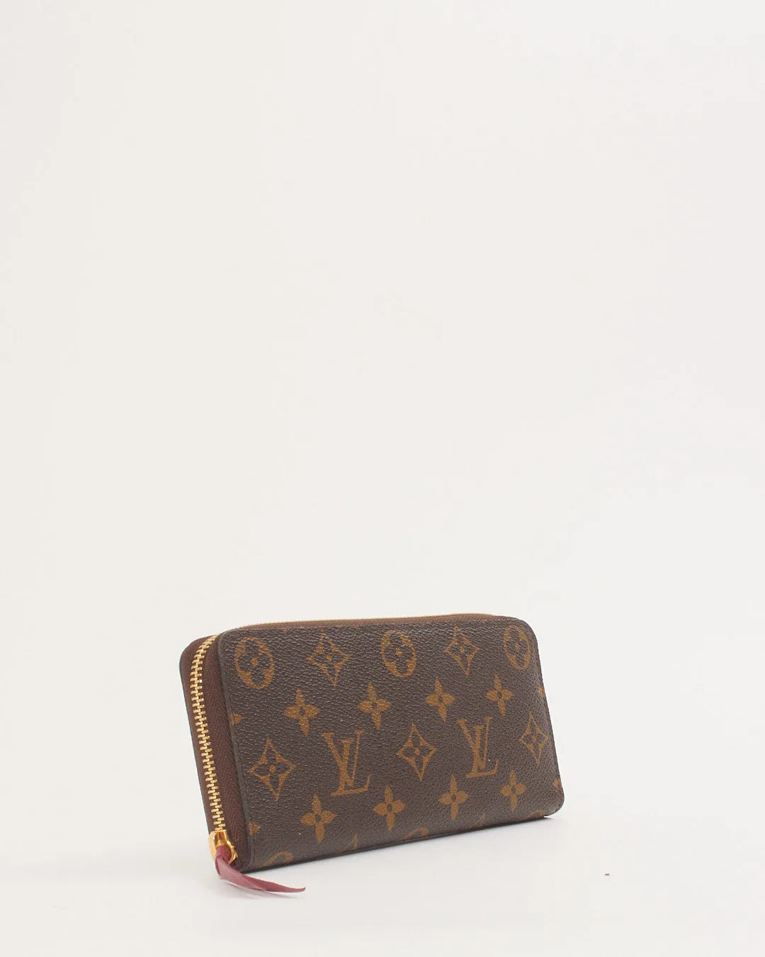 Louis Vuitton Monogram Canvas Clemence Zippy Wallet