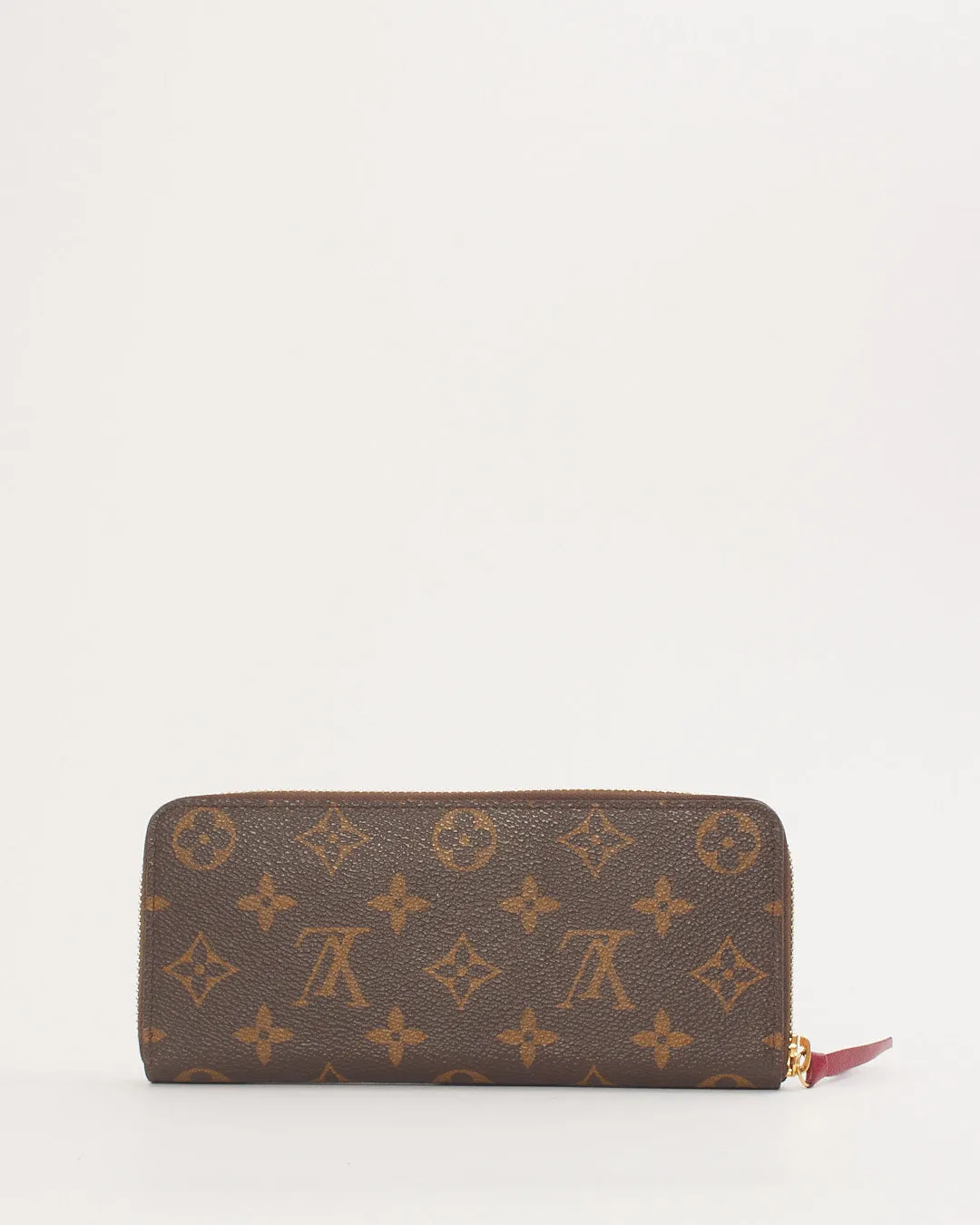 Louis Vuitton Monogram Canvas Clemence Zippy Wallet