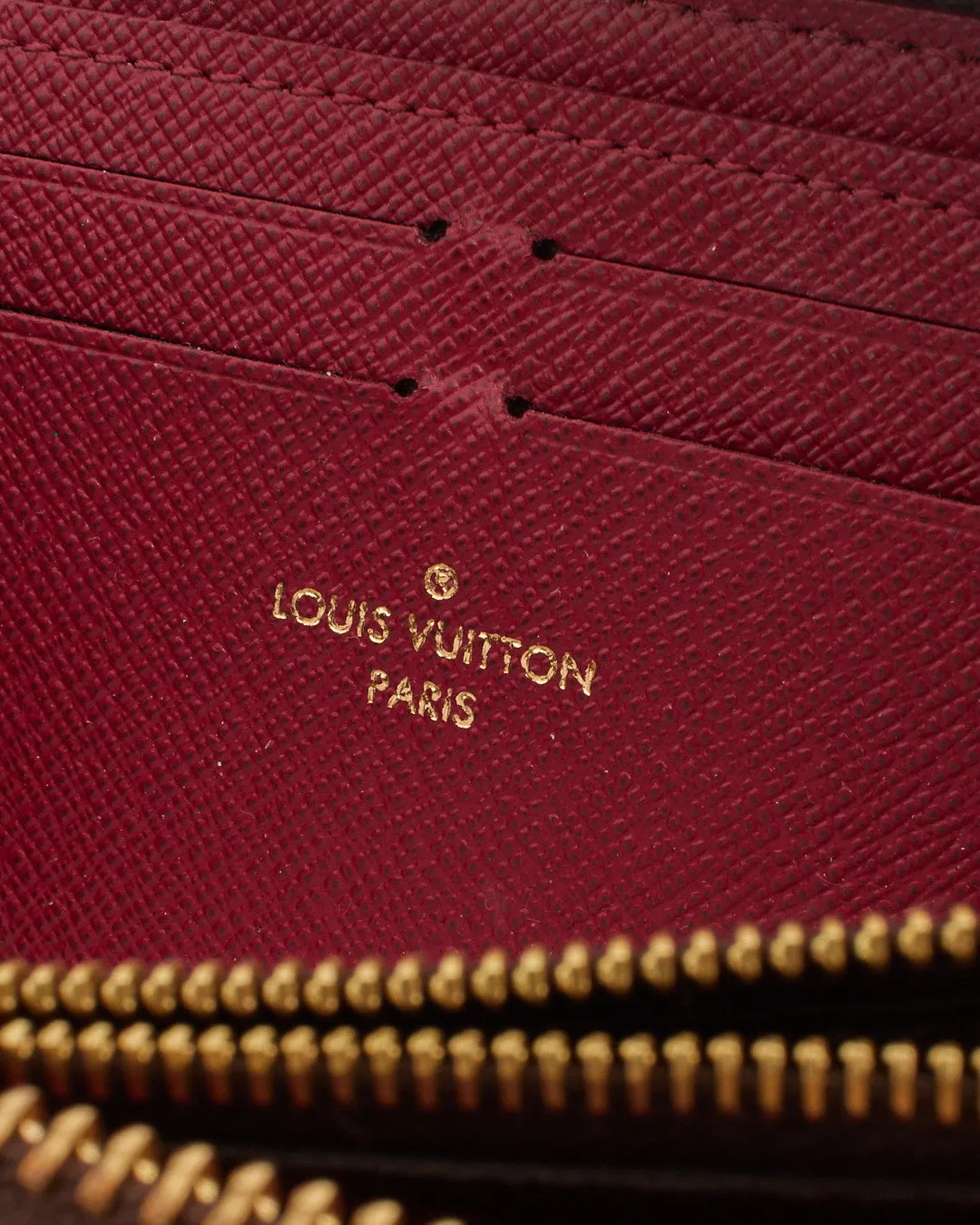 Louis Vuitton Monogram Canvas Clemence Zippy Wallet