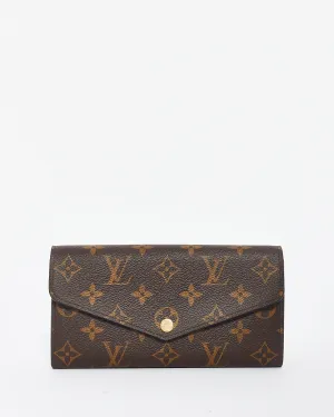 Louis Vuitton Monogram Canvas Sarah Wallet