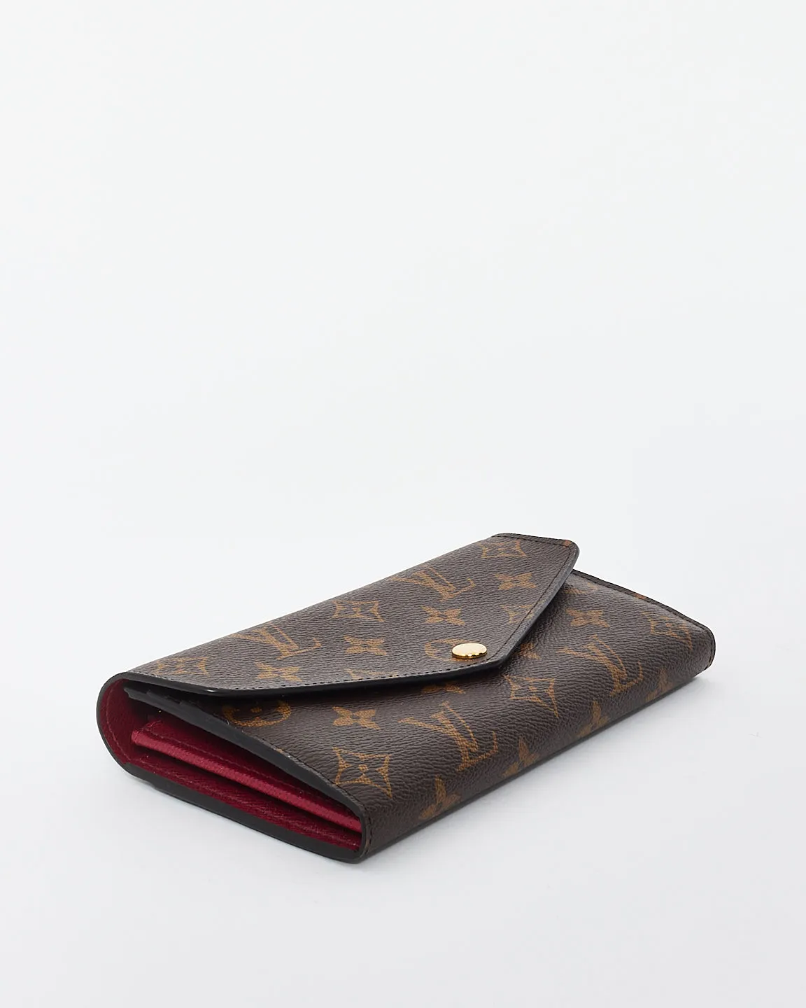 Louis Vuitton Monogram Canvas Sarah Wallet