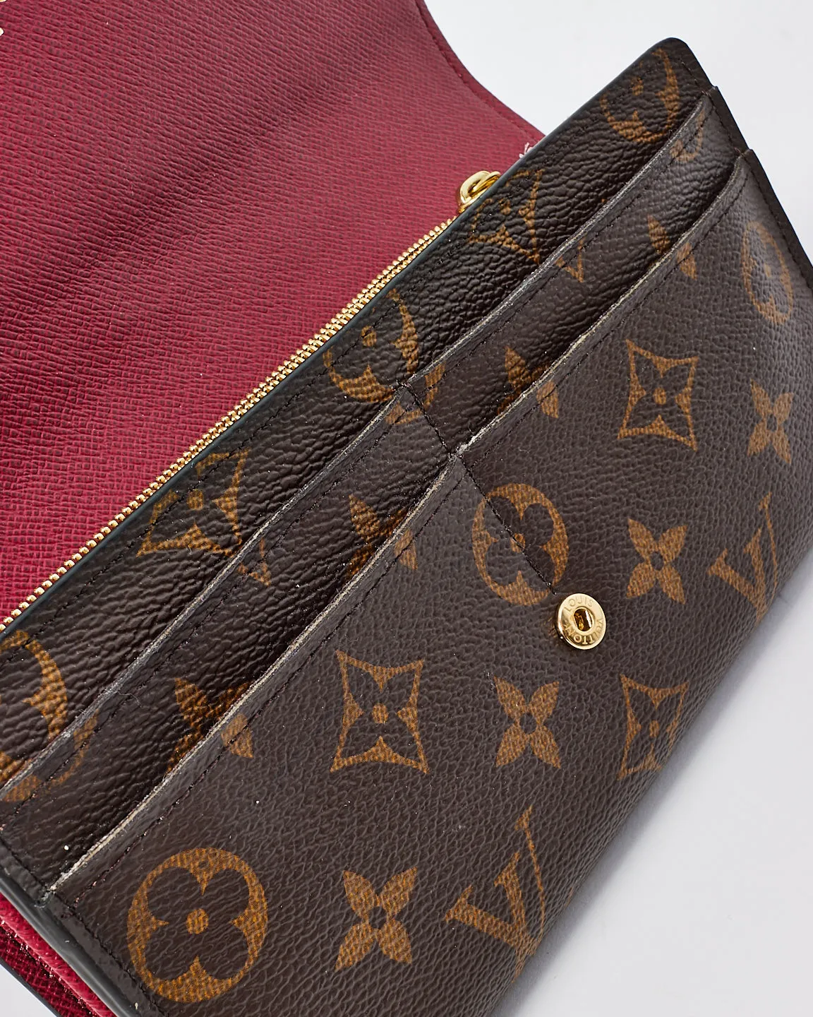 Louis Vuitton Monogram Canvas Sarah Wallet