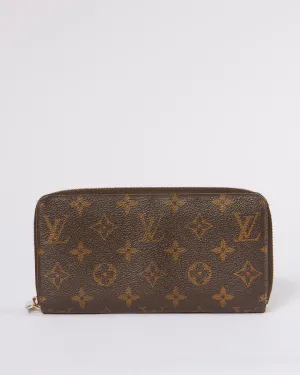 Louis Vuitton Monogram Canvas Zippy Wallet