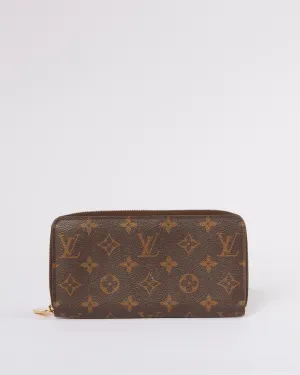 Louis Vuitton Monogram Canvas Zippy Wallet