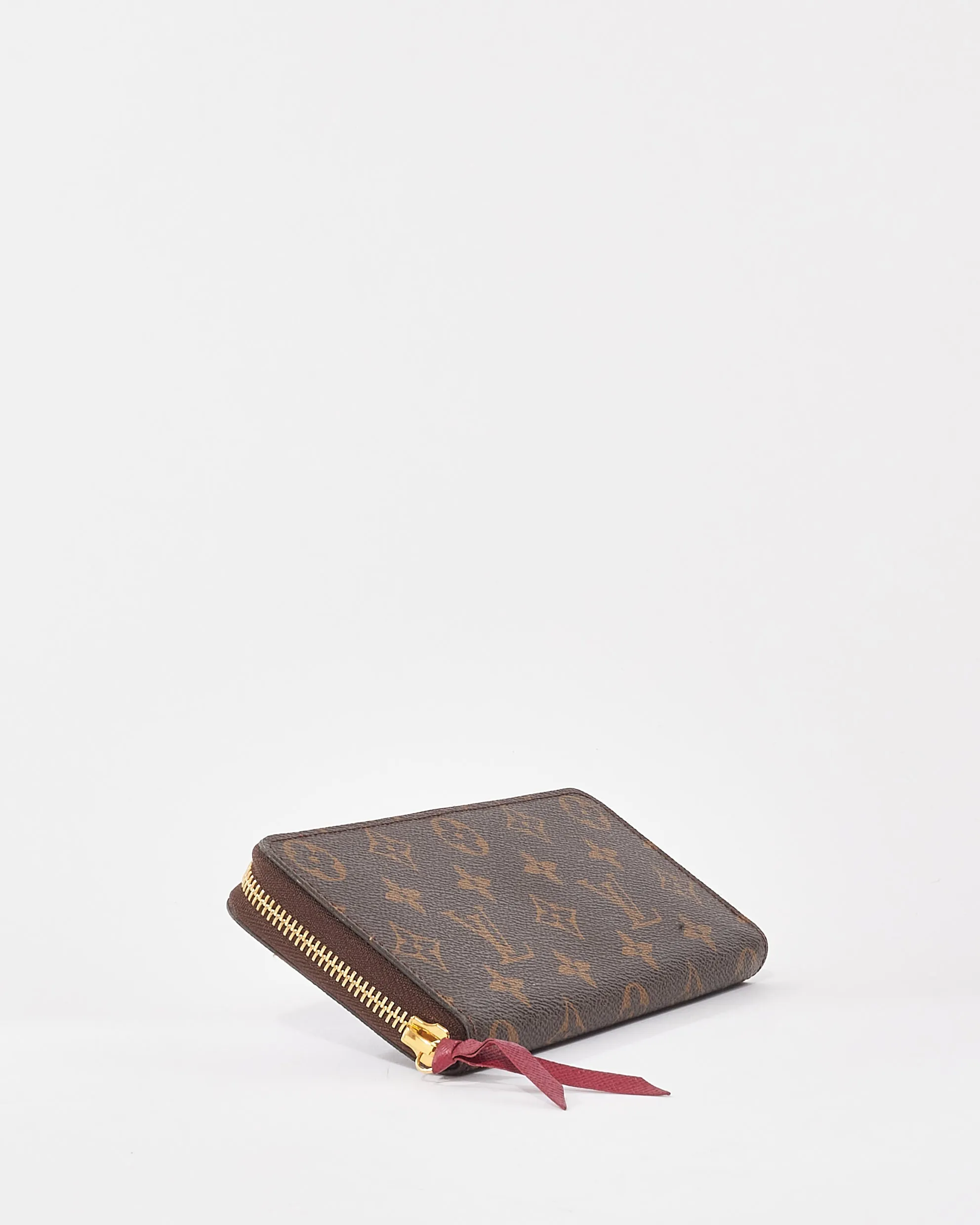 Louis Vuitton Monogram Coated Canvas Clemence Wallet