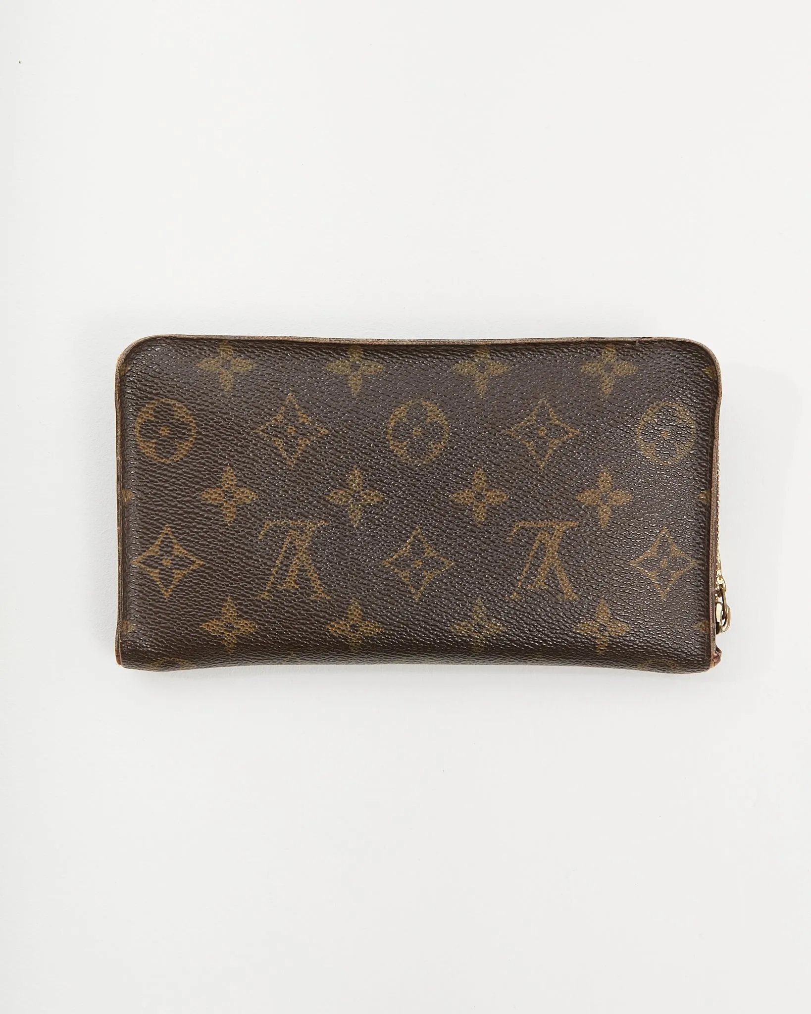 Louis Vuitton Monogram Continental Canvas Zippy Wallet