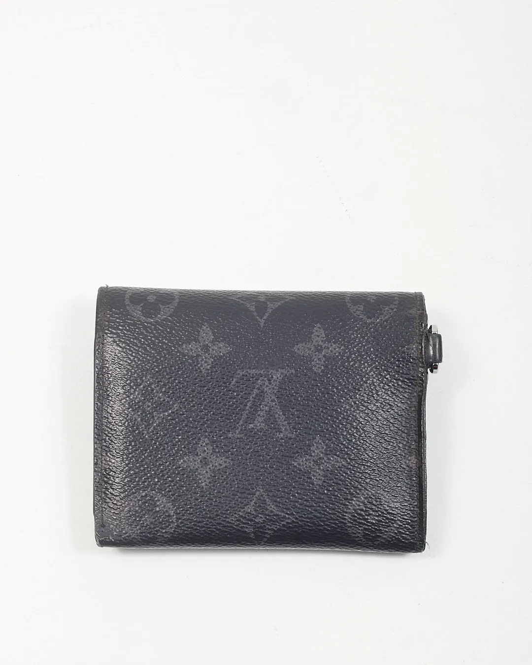 Louis Vuitton Monogram Eclipse Canvas Chain Fold Wallet