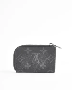 Louis Vuitton Monogram Eclipse Small Zippy Coin Pouch
