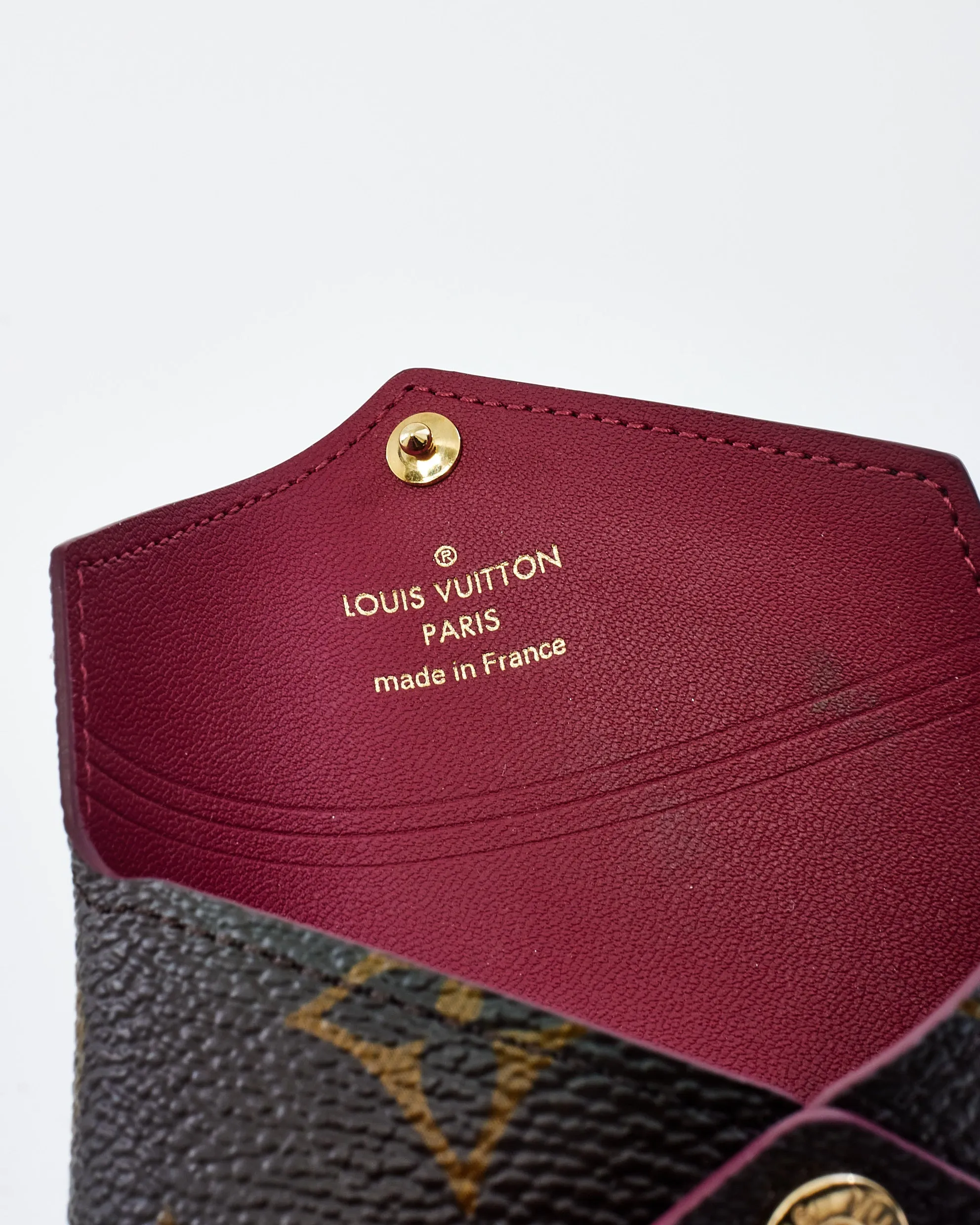 Louis Vuitton Monogram Kirigami Snap Closure Card Holder