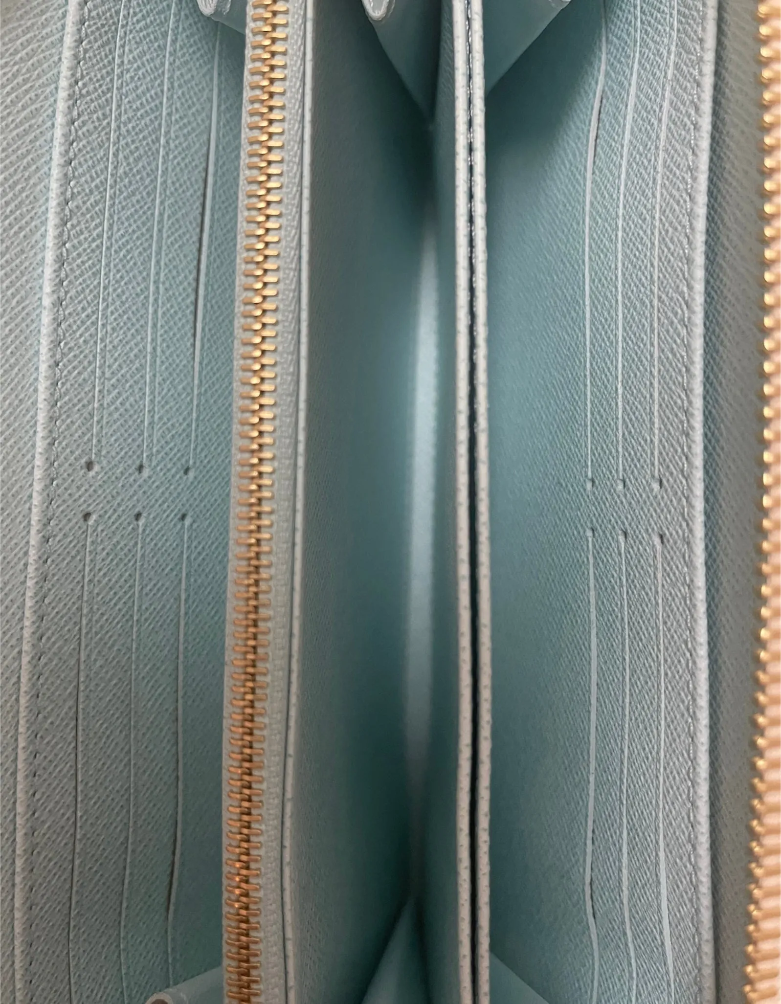 Louis Vuitton NEW Blue Monogram Giant By The Pool Zippy Wallet