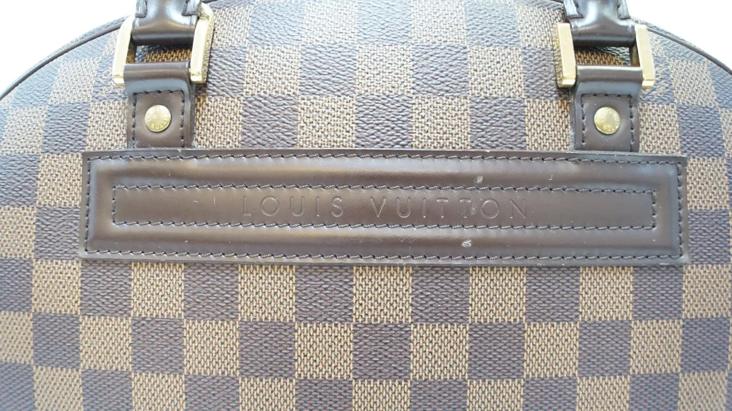 LOUIS VUITTON Nolita Damier Ebene Satchel Bag