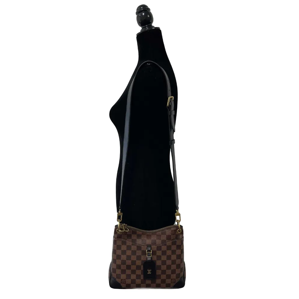 Louis Vuitton - Odéon PM Shoulder Crossbody - Damier Ebene Brown Black