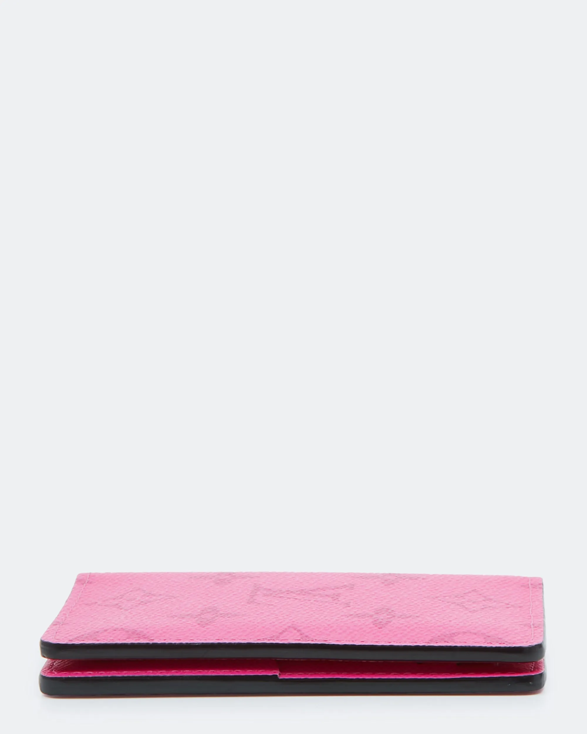 Louis Vuitton Pink Monogram Canvas Bi Fold Pocket Organizer Wallet