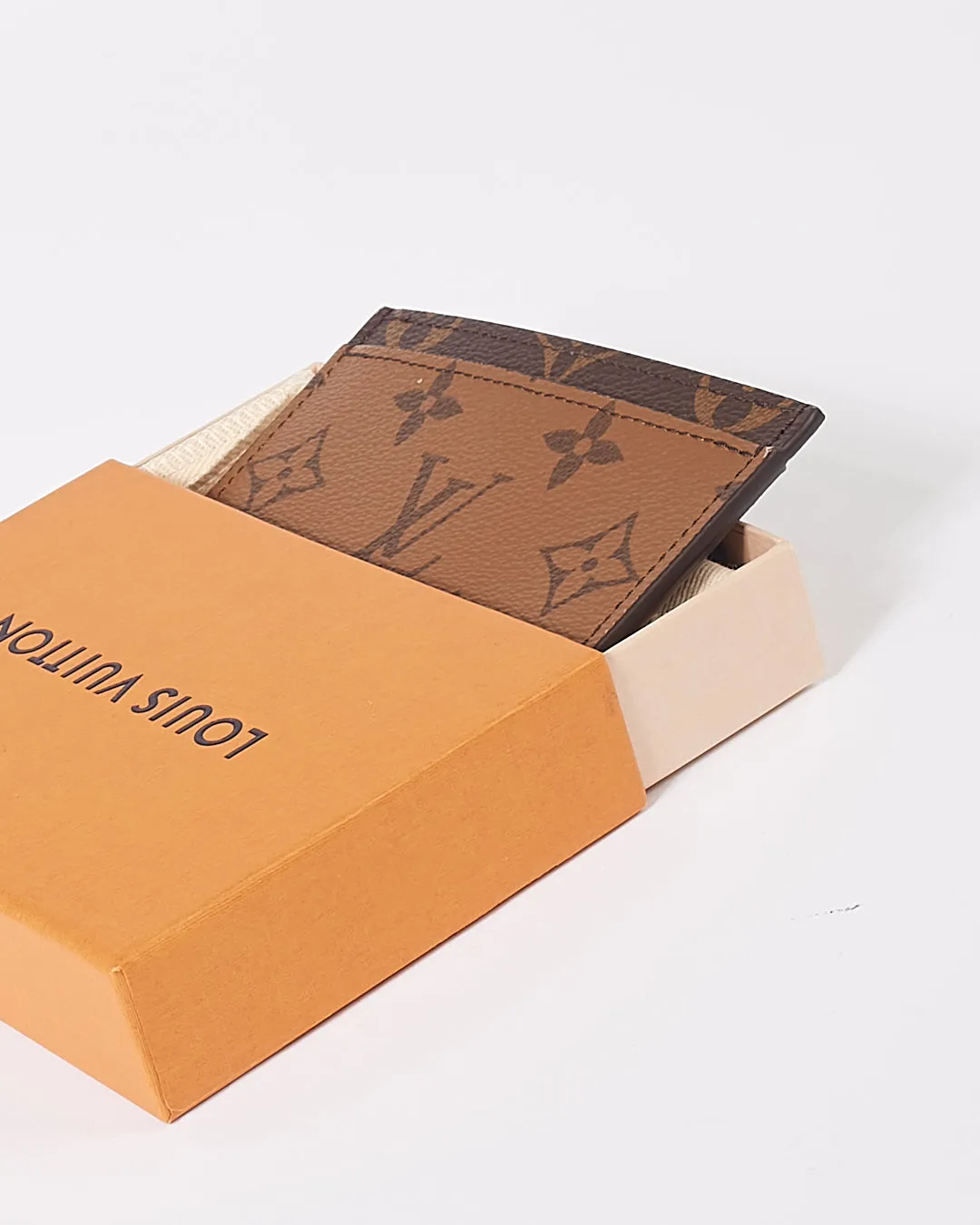 Louis Vuitton Reverse Monogram Canvas Card Holder