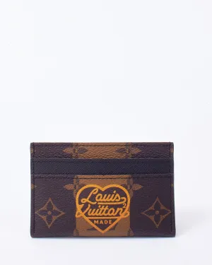 Louis Vuitton Reverse Monogram Canvas Nigo Double Card Holder