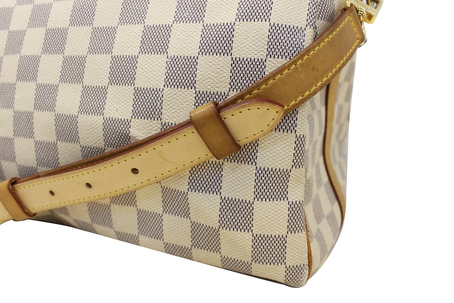 Louis Vuitton Speedy 30 Damier Azur Bandouliere Satchel Bag - Last Call