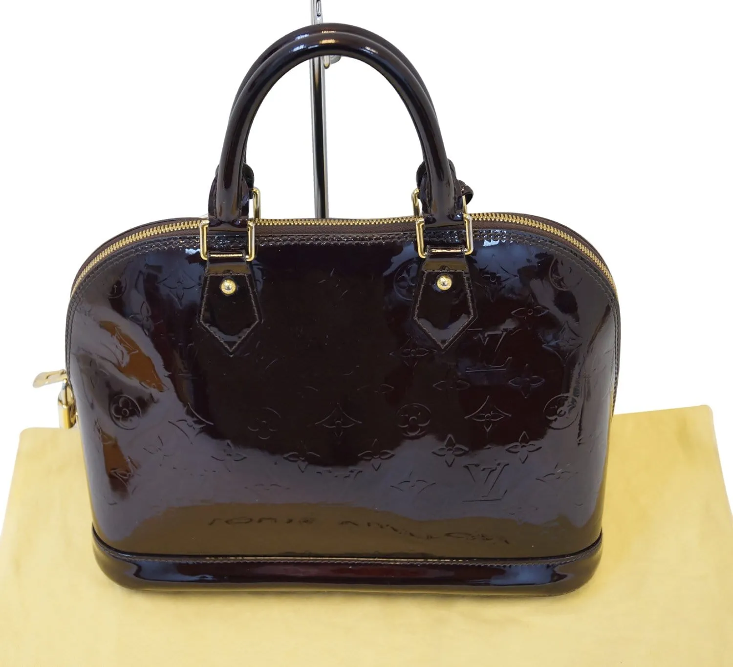 Louis vuitton Used handbags Amarante Monogram Vernis Alma PM