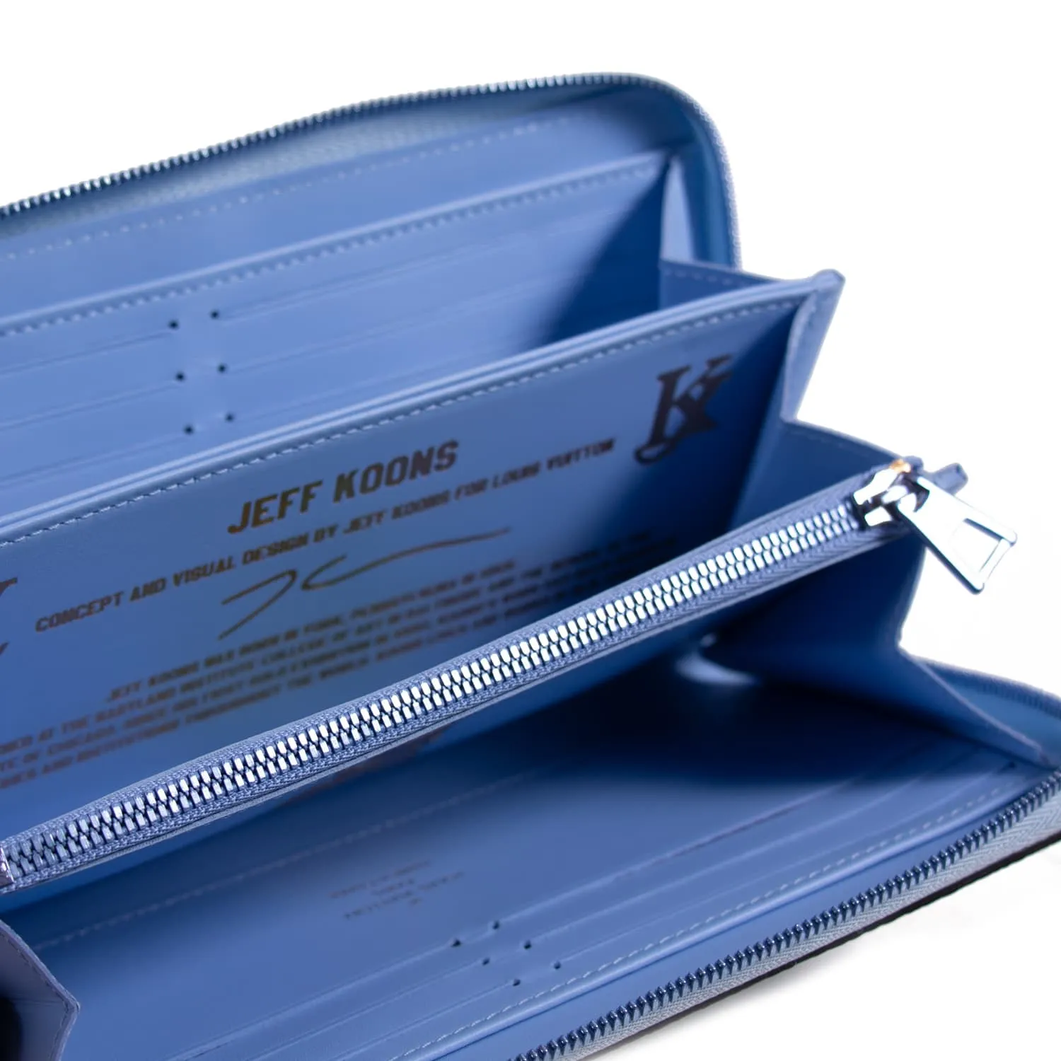 Louis Vuitton Zippy Wallet Van Gogh Jeff Koons