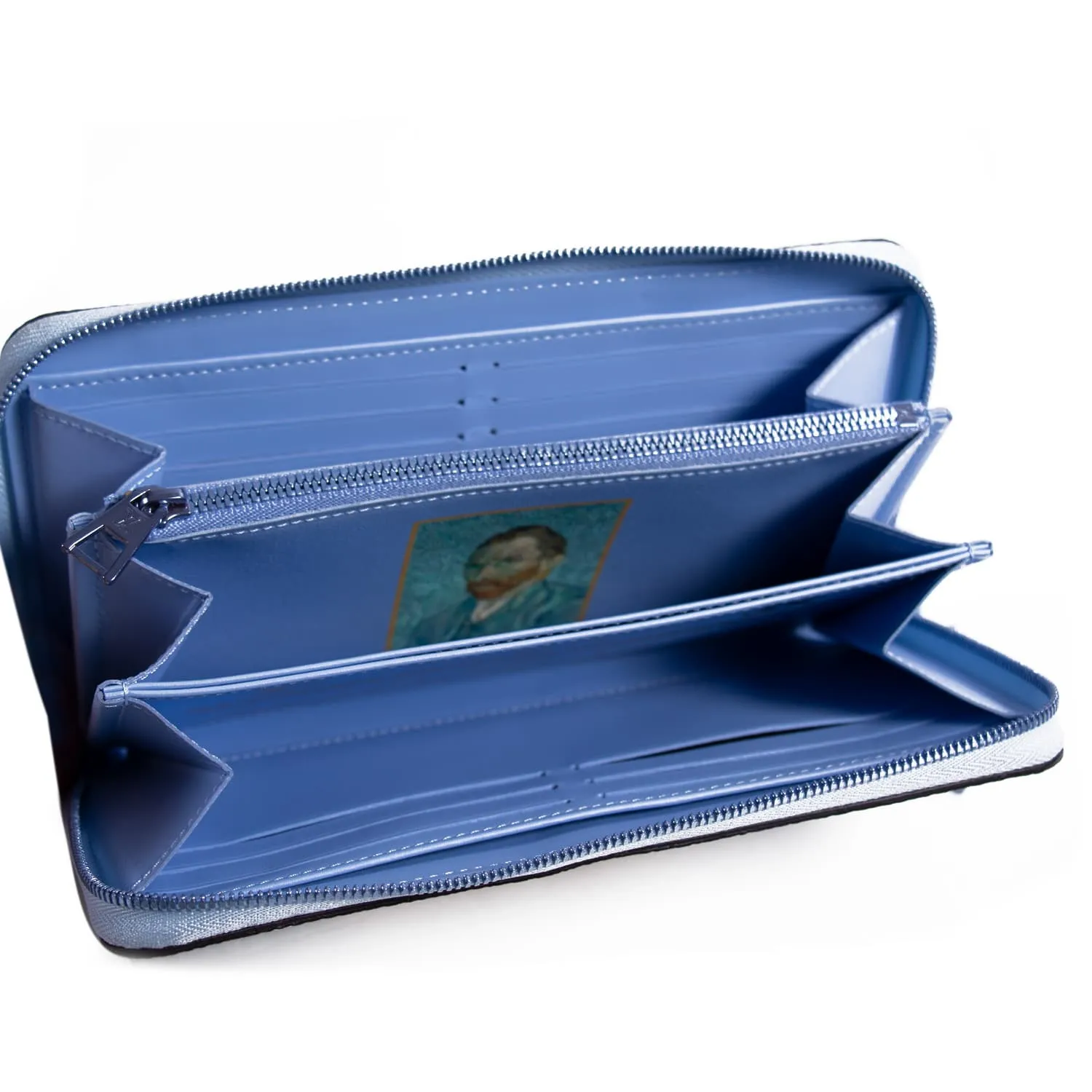 Louis Vuitton Zippy Wallet Van Gogh Jeff Koons