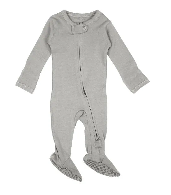 L'ovedbaby Organic Two Way Zipper Footie