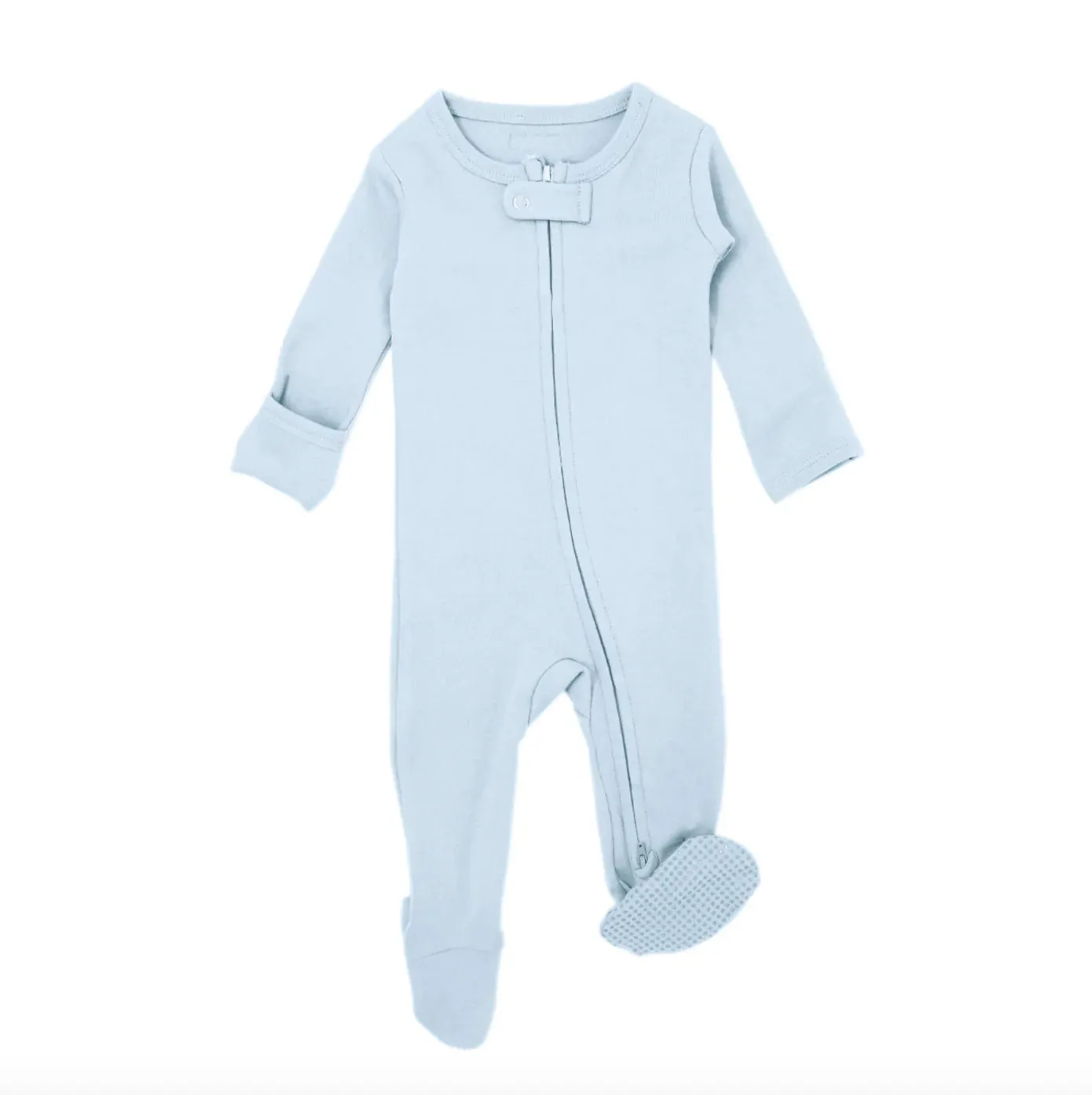 L'ovedbaby Organic Two Way Zipper Footie