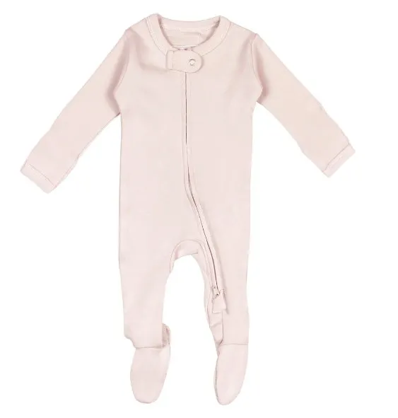 L'ovedbaby Organic Two Way Zipper Footie