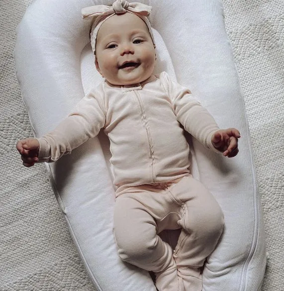 L'ovedbaby Organic Two Way Zipper Footie
