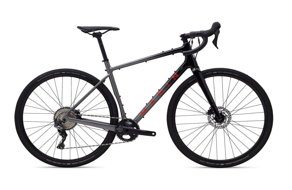 Marin Headlands 1 Gravel Bike Charcoal/Black/Orange