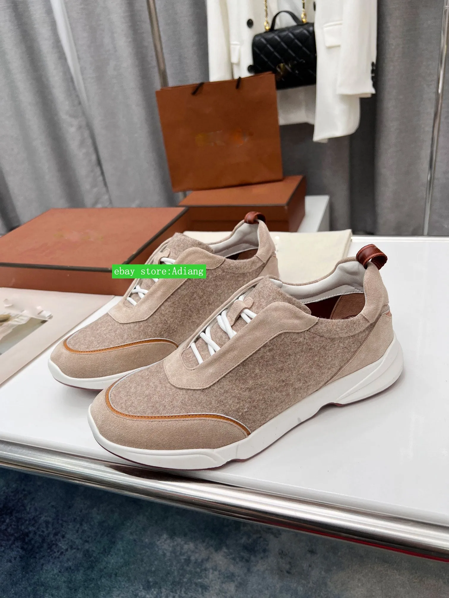 men 39-46 lace up Suede casual flats comfort shoes cow leather 2023 high quality