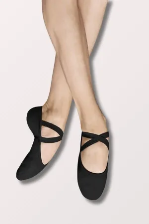 Men's Performa Canvas Ballet Shoes - Black
