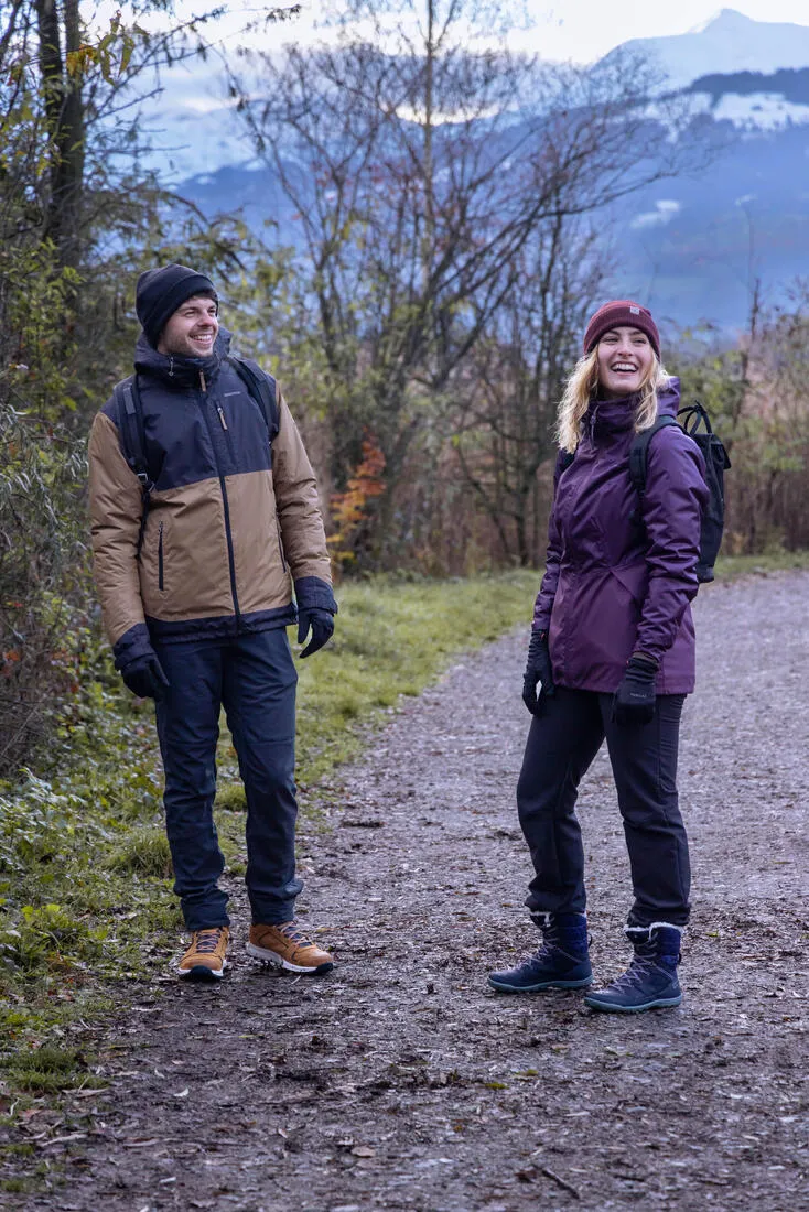 Men’s water-repellent hiking trousers -18°C NH100