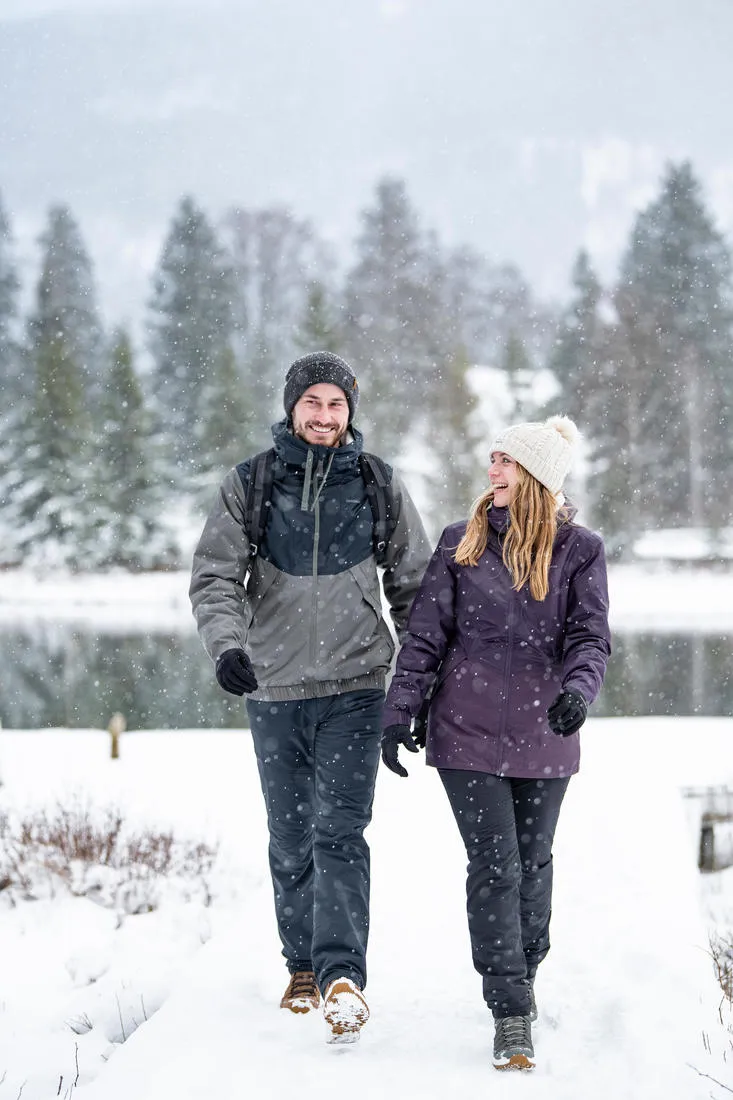 Men’s water-repellent hiking trousers -18°C NH100