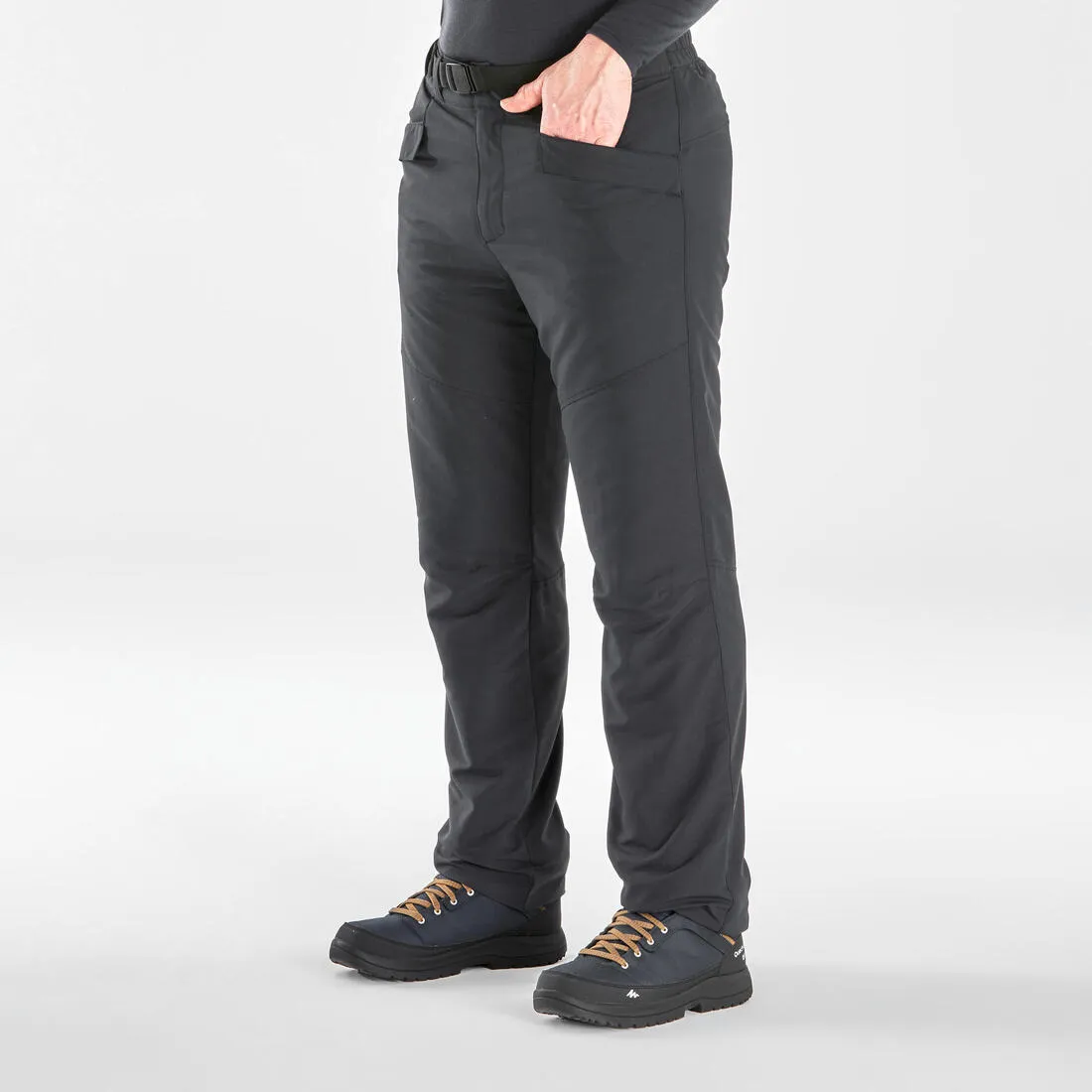 Men’s water-repellent hiking trousers -18°C NH100