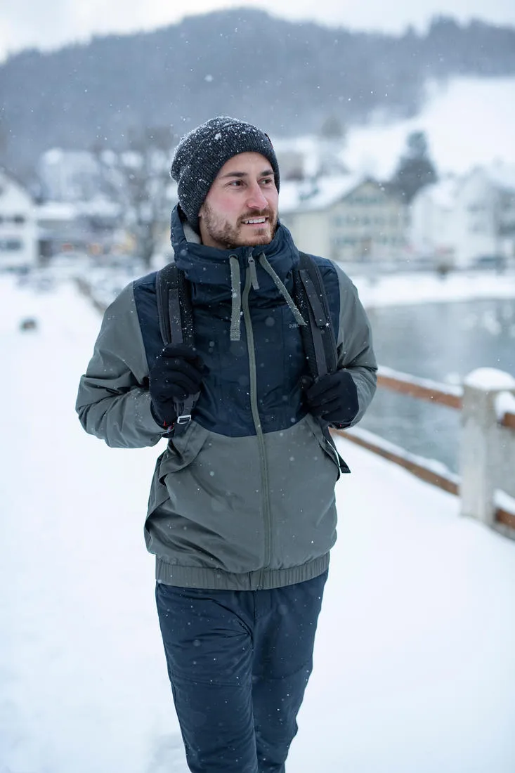 Men’s water-repellent hiking trousers -18°C NH100