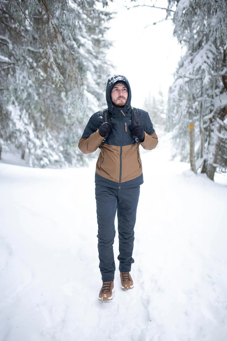 Men’s water-repellent hiking trousers -18°C NH100